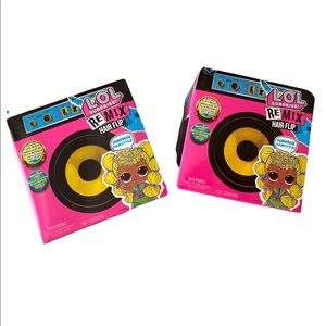 LOL Surprise! Remix Hair Flip Set of 2
